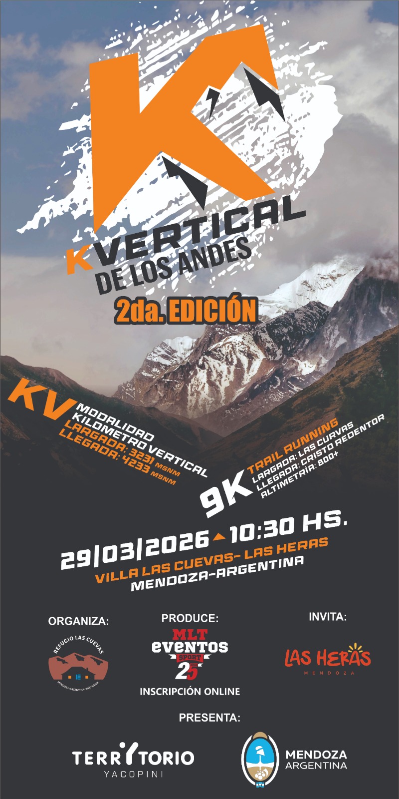 KILOMETRO VERTICAL DE LOS ANDES 2026