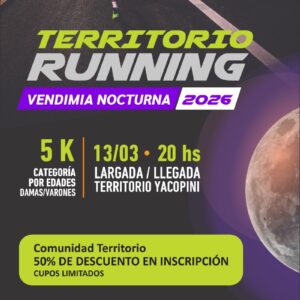TERRITORIO RUNNING | VENDIMIA NOCTURNA 2026