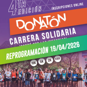DONATÓN CARRERA SOLIDARIA 2026