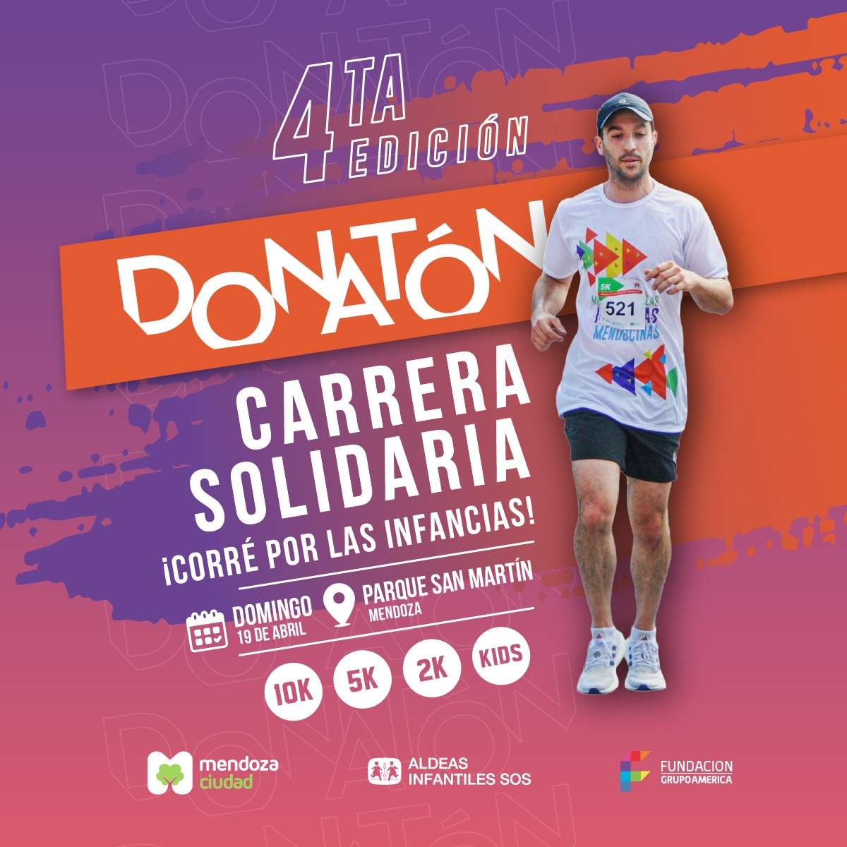 DONATÓN CARRERA SOLIDARIA 2026