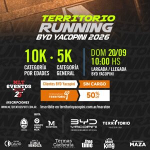 TERRITORIO RUNNING | MARCÁ LA DIFERENCIA 2026