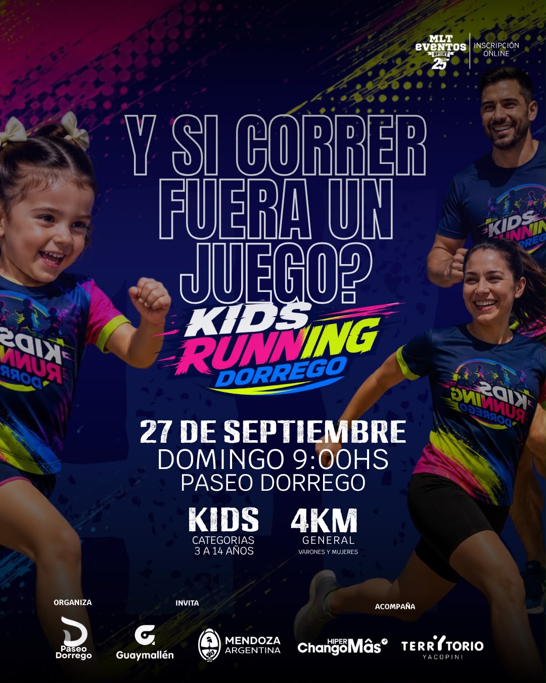 KIDS RUNNING DORREGO